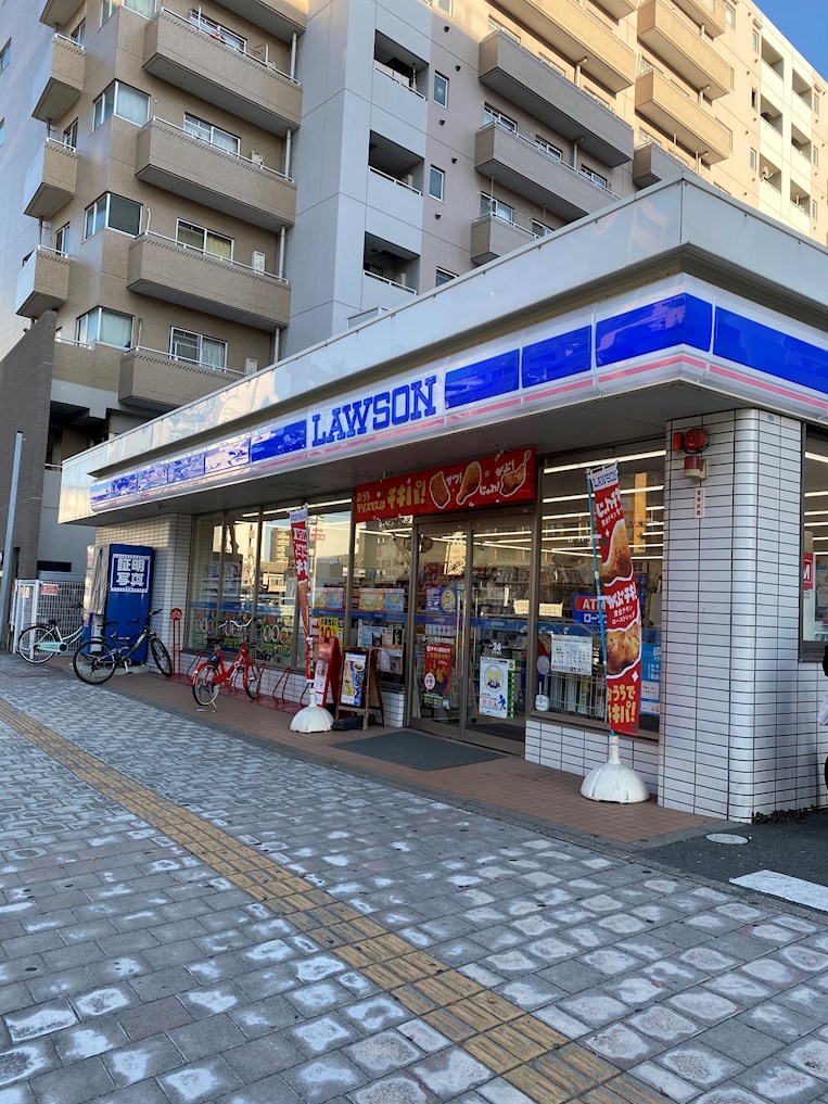コンビニ　ローソン 博多大博町店（コンビニ）まで104m
