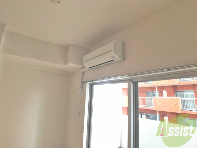 その他設備　エアコンが設置してありますので、寒暖対策もばっちり。