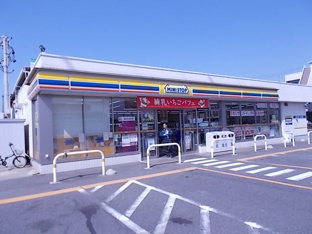 コンビニ　ミニストップ　岐阜西川手店（コンビニ）まで600m