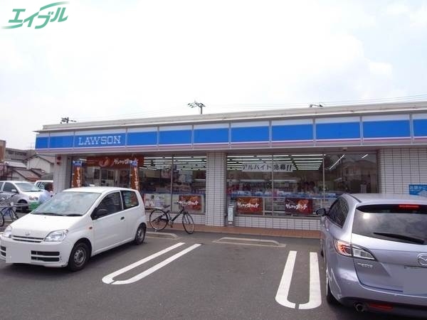 コンビニ　ローソン岡山平野店（コンビニ）まで186m