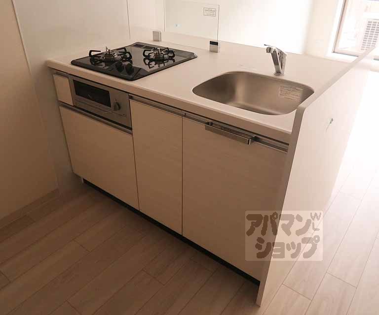 キッチン　１１５号室の室内写真です