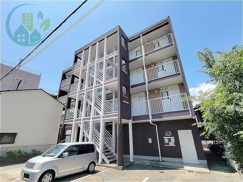 建物外観　レオパレスルコントワールII（家具・家電付、仲介手数料不要）