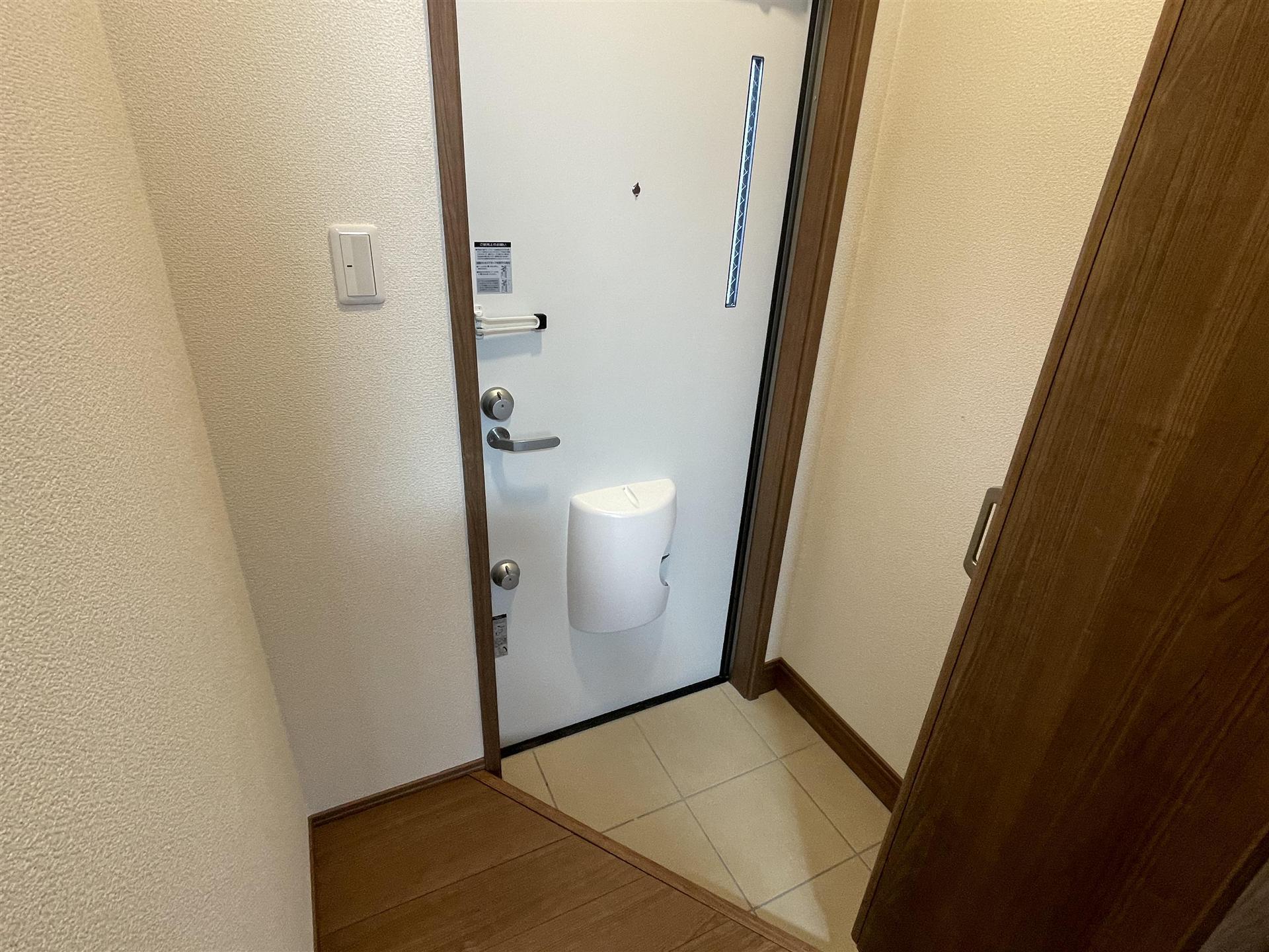 玄関　下駄箱もあります
