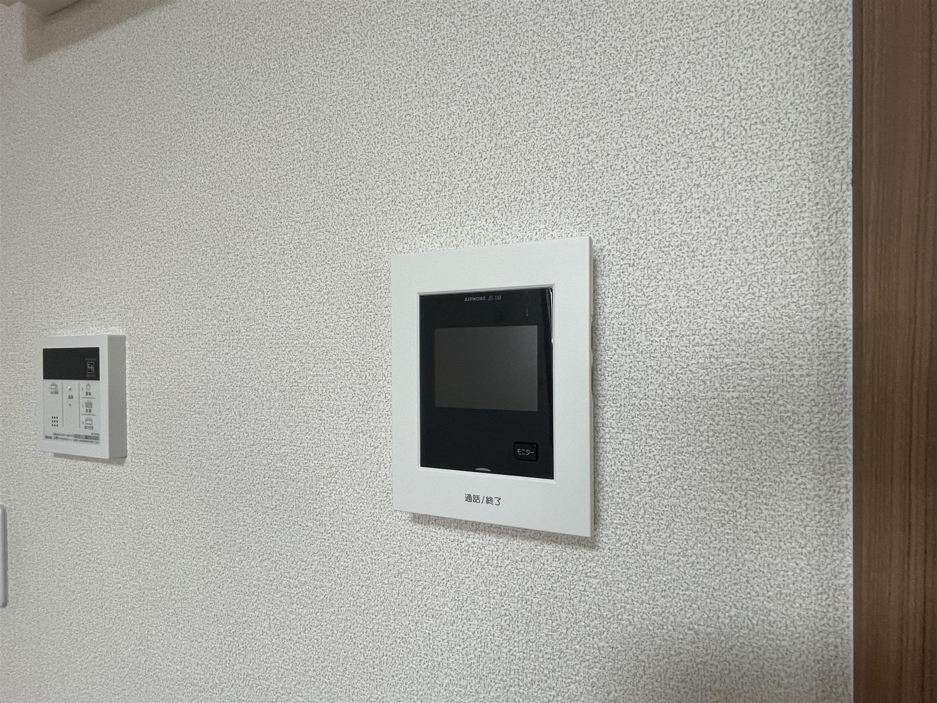 セキュリティ　TV付モニターホンで安心にお過ごしいただけます！