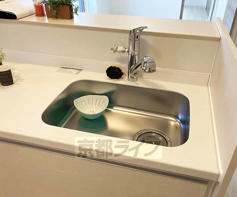 キッチン　広いシンクです