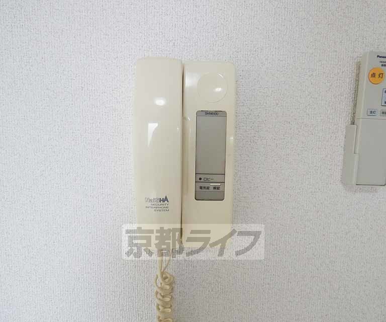 セキュリティ　来客時も安心です。