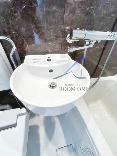 洗面設備　洗面台です。