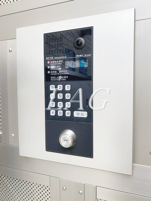 セキュリティ　オートロックです。