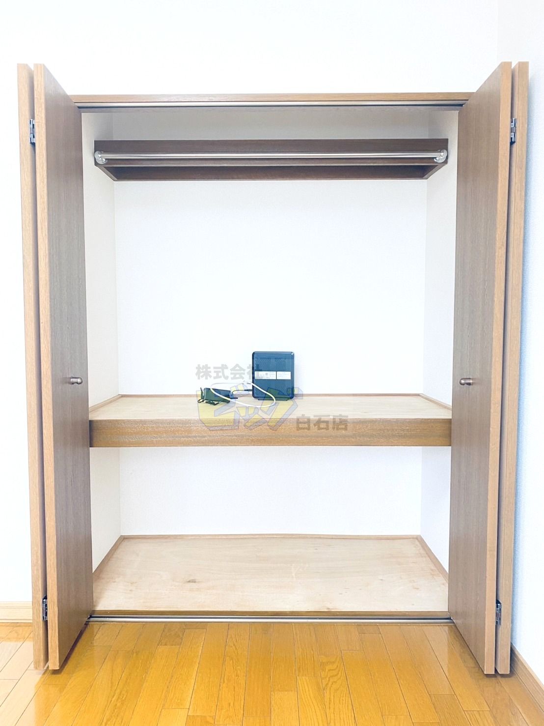 収納　大きめのクローゼット完備しています♪