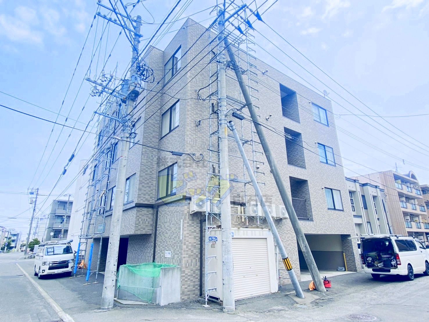 建物外観　ガス料金上限制マンションです♪