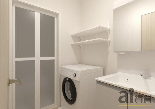 洗面設備　※完成予想パース