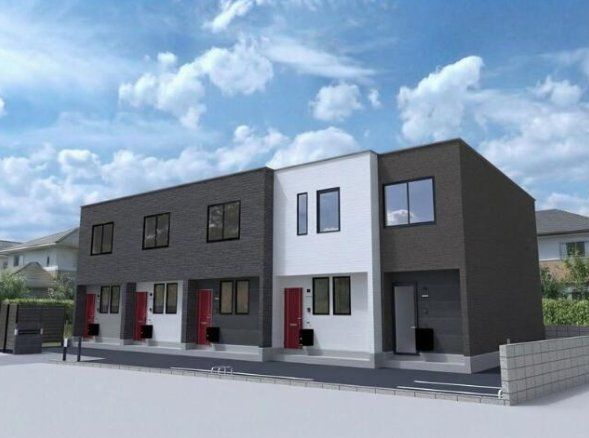 建物外観　※完成予想パース