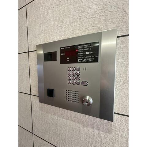 セキュリティ　モニター付オートロックです