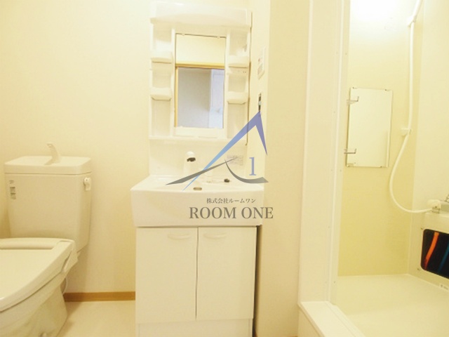 洗面設備　独立洗面台です。