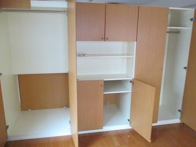 収納　収納があります