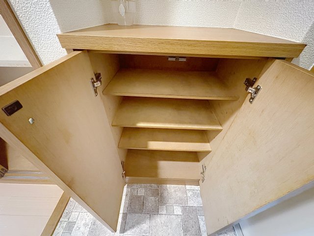 玄関　掲載写真は同型モデルを掲載しており実際のお部屋と仕様等が異な