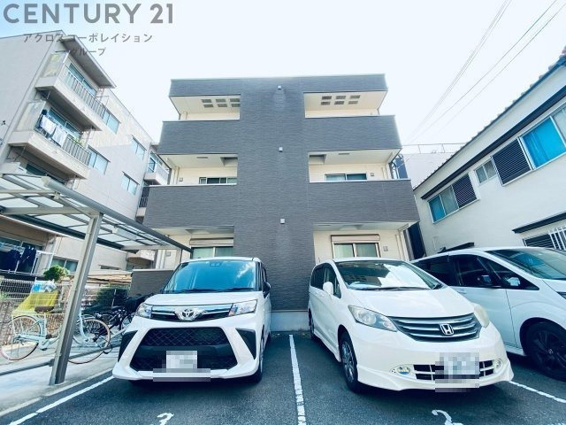 建物外観　オートロック付きでセキュリティ安心♪