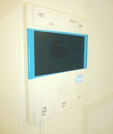 セキュリティ　訪問者の顔を確認できるTVモニタインターホン♪