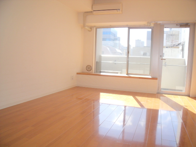 居室・リビング　広いお部屋に大きな窓付き。明るいです