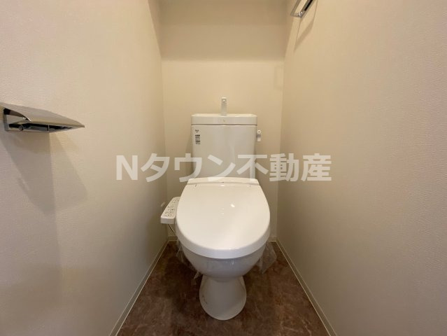 トイレ　ゆったりとした空間のトイレです