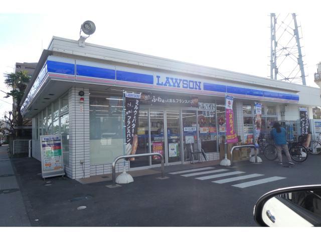 コンビニ　ローソン葛飾亀有四丁目店（コンビニ）まで574m
