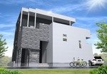 建物外観　外観パース