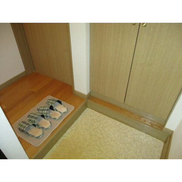 玄関　落ち着いた玄関です