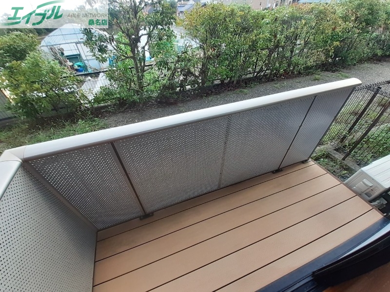 バルコニー　同物件別部屋参考写真です。