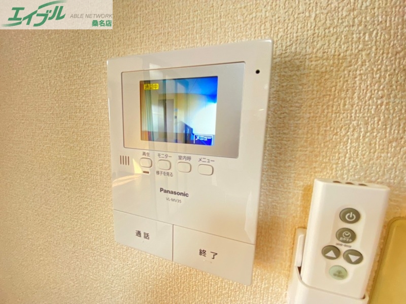 セキュリティ　同物件別部屋参考写真です。