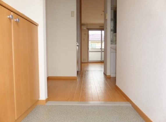 玄関　明るい玄関です