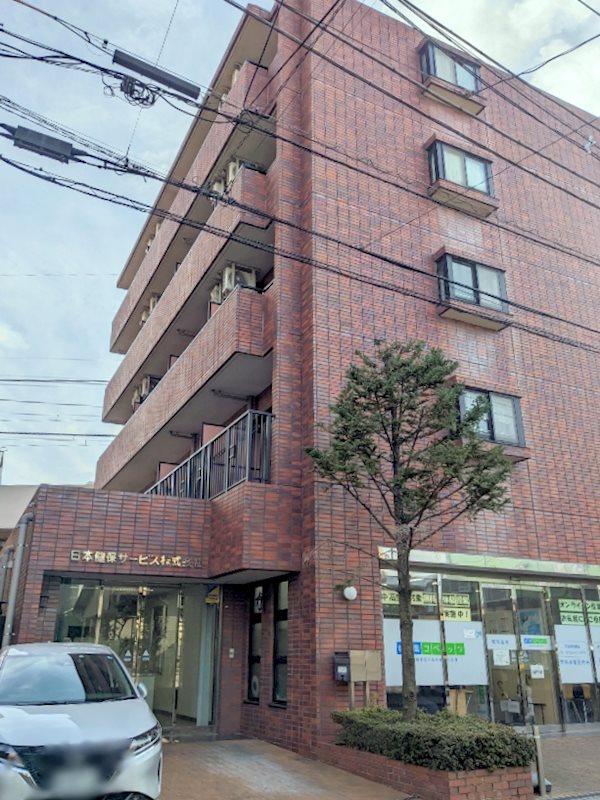 建物外観　駅近　生活便利オートロック、エレベーターあり