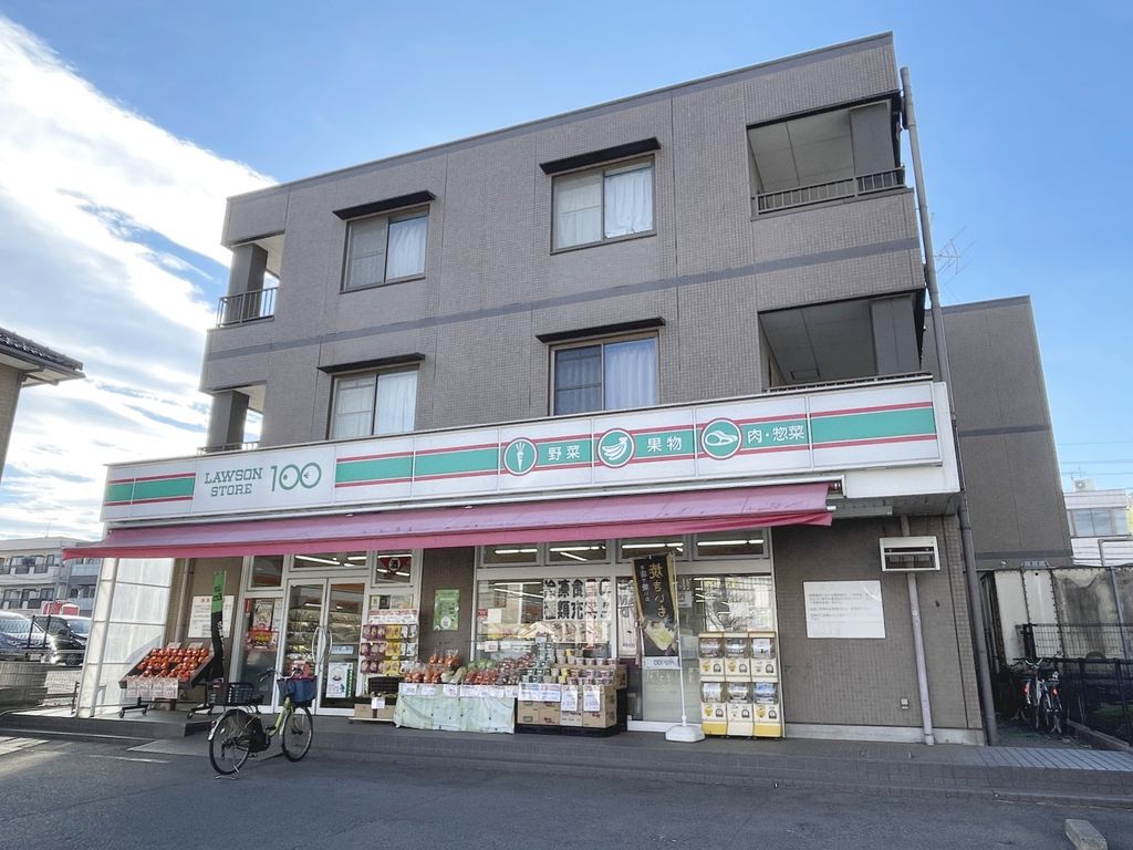 コンビニ　ローソンストア100 東所沢店（コンビニ）まで300m