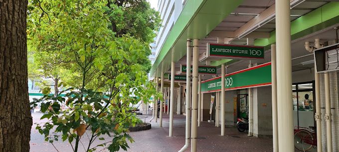 ショッピングセンター　ローソンストア100 LS江東大島六丁目団地店（ショッピングセンター）まで163m