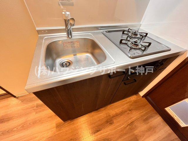 ワコーレヴィアーノ垂水城が山 猫の家のキッチン写真