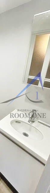 洗面設備　洗面台です。