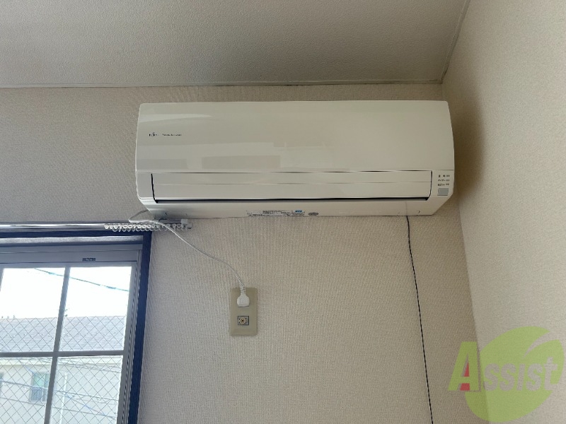その他設備　エアコンは設置済みなので、入居後すぐにお使いいただけます。