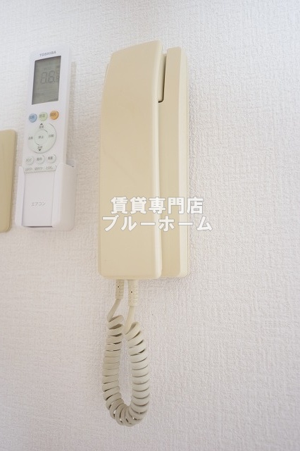 セキュリティ　インターフォン付きです！