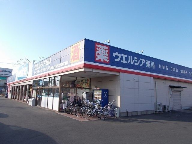 ドラックストア　ウエルシア前橋三俣店（ドラッグストア）まで600m