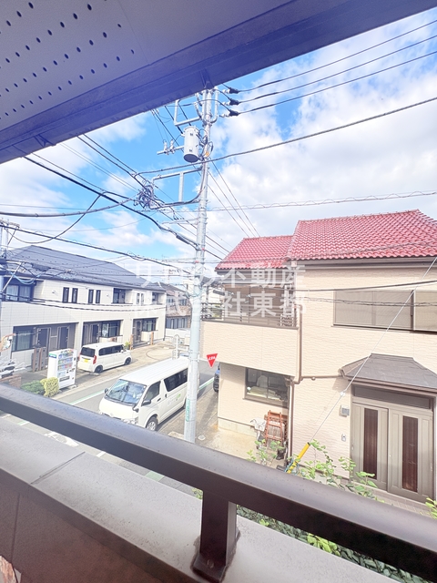 眺望　バルコニーからの景色です！