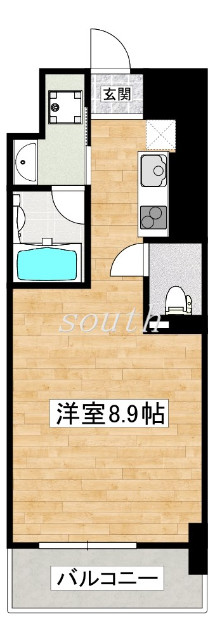 N Residence新今宮の間取り写真