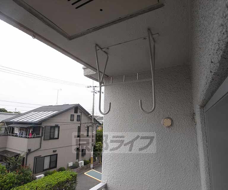 バルコニー　バルコニーに出るとこんな感じ。
