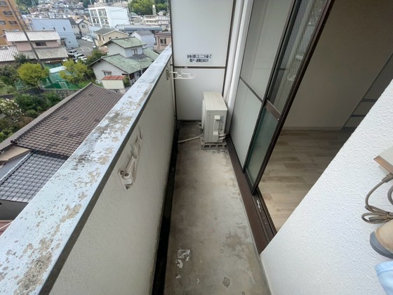 バルコニー　※別号室のお写真です