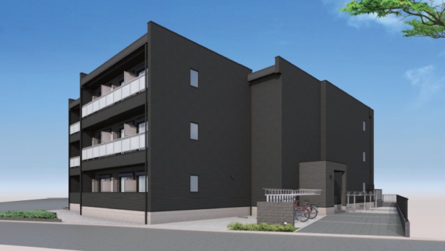 建物外観　※完成予想図（仮称：葛飾東金町学生マンション）