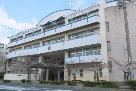 中学校　神戸市立魚崎中学校（中学校）まで343m