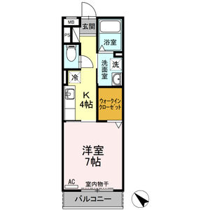 ラルーチェの間取り写真