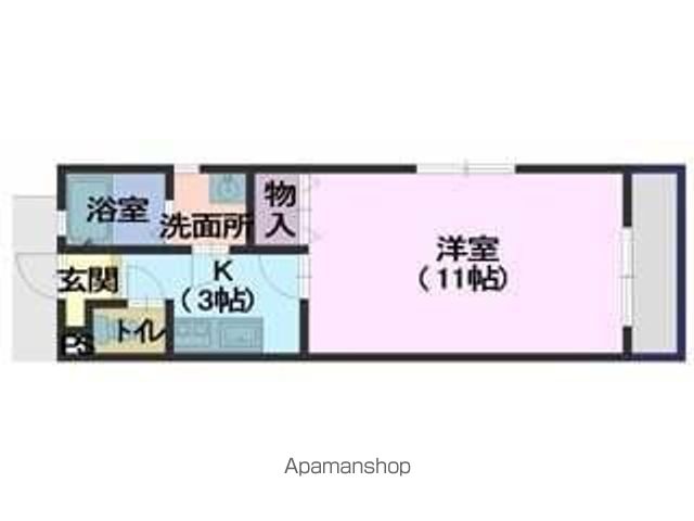 ＪＲ山陽本線 宮内串戸駅 徒歩28分 2階建 築25年の間取り写真