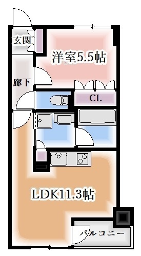 ローレルアイ久屋大通の間取り写真