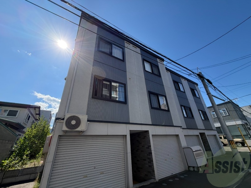 建物外観　札幌市西区二十四軒３条「リリーベル琴似」