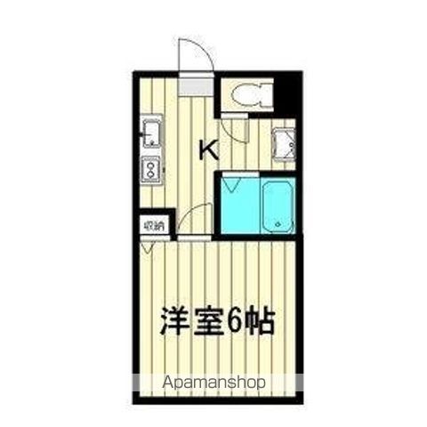 仙台市地下鉄南北線 愛宕橋駅 徒歩20分 3階建 築37年の間取り写真