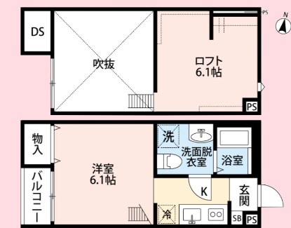 Gluck 大宮公園の間取り写真